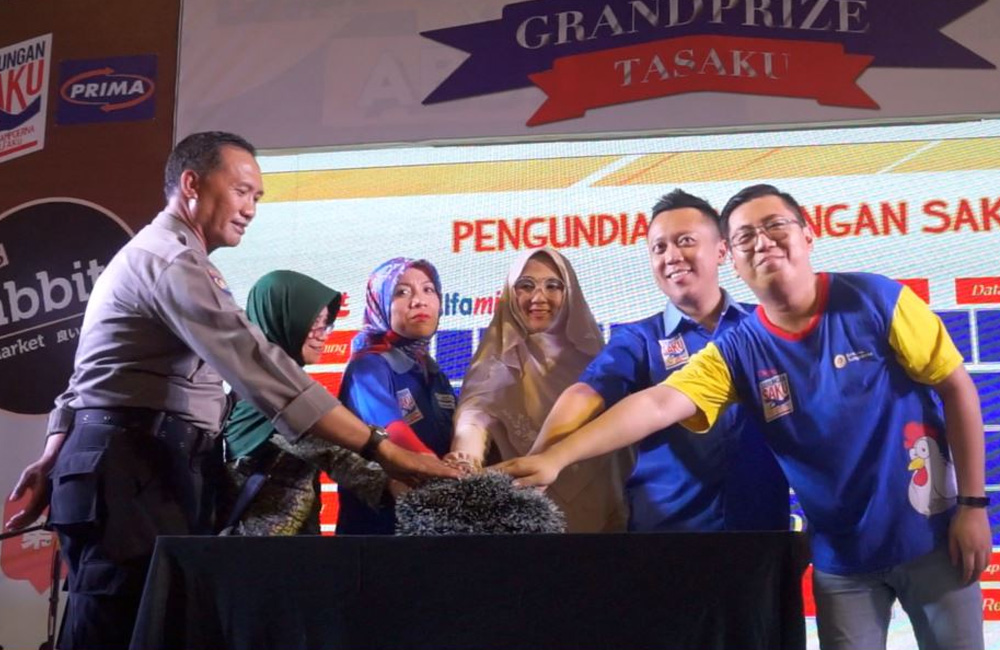 Keseruan Undian Grand Prize TASAKU periode poin Juli – September 2019 di Galaxy Mall Surabaya